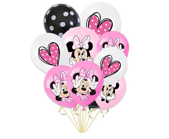 Balónkový set Minnie (10 ks)