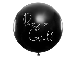 Balón latexový Boy or Girl (1 ks) - modrá
