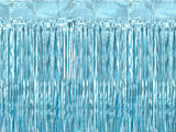 Girlanda závěs modrá 250 x 90 cm
