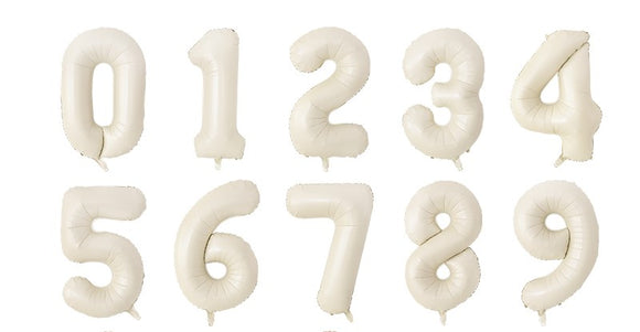 Balón fóliové číslo 