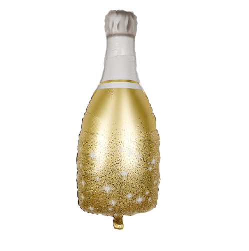 Balónek fóliový Láhev šampaňské (1 ks)